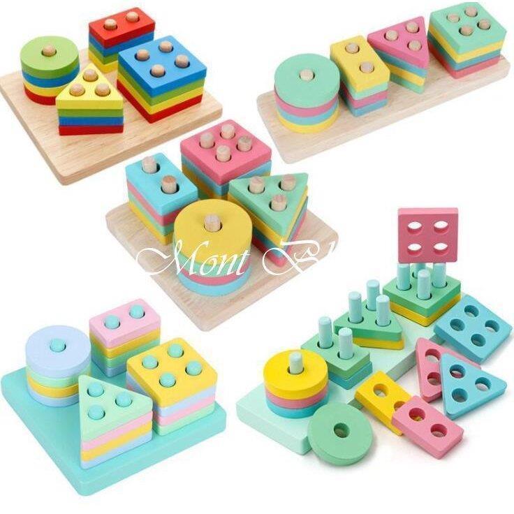 積み木 おもちゃ パズル木製 知育玩具 赤ちゃん 0歳 1歳 2歳 3歳