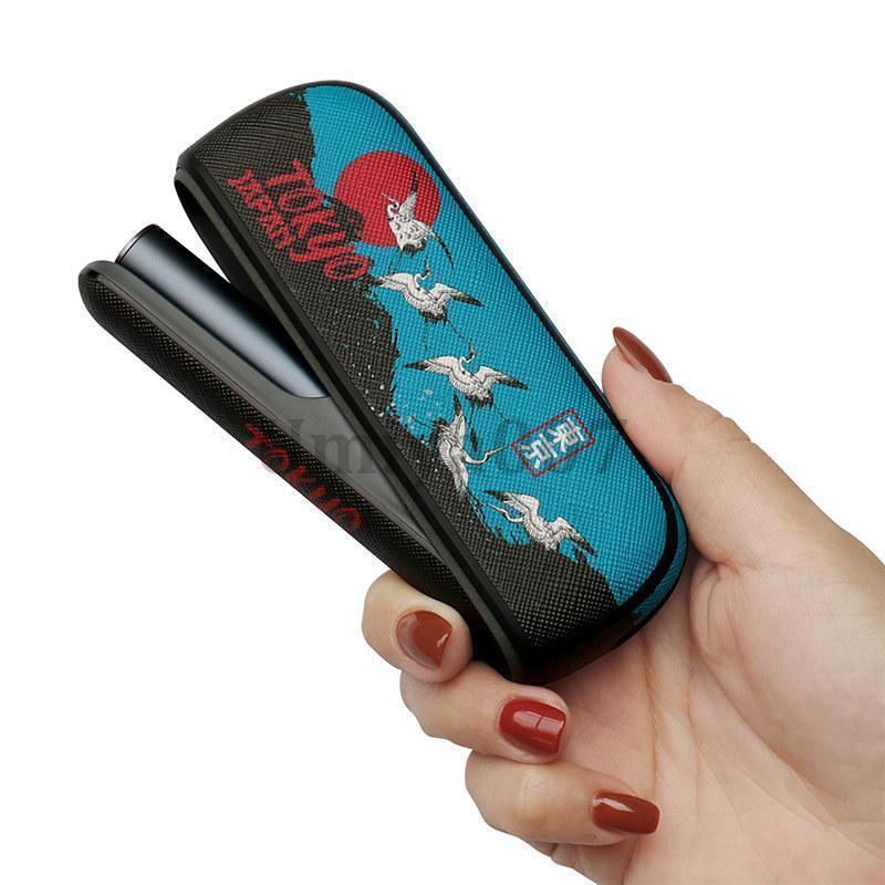 あ⠉̮⃝︎︎］IQOSヒートスティックデコケース31-青系-＆IQOS