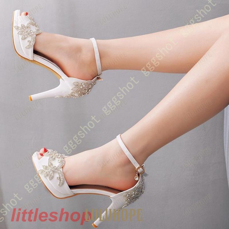 【ブライダルシューズ】ビジューパンプス10.5cmヒール 楽天市場】ブライダルシューズ ストラップ ヒール 5cm 8cm 10cm