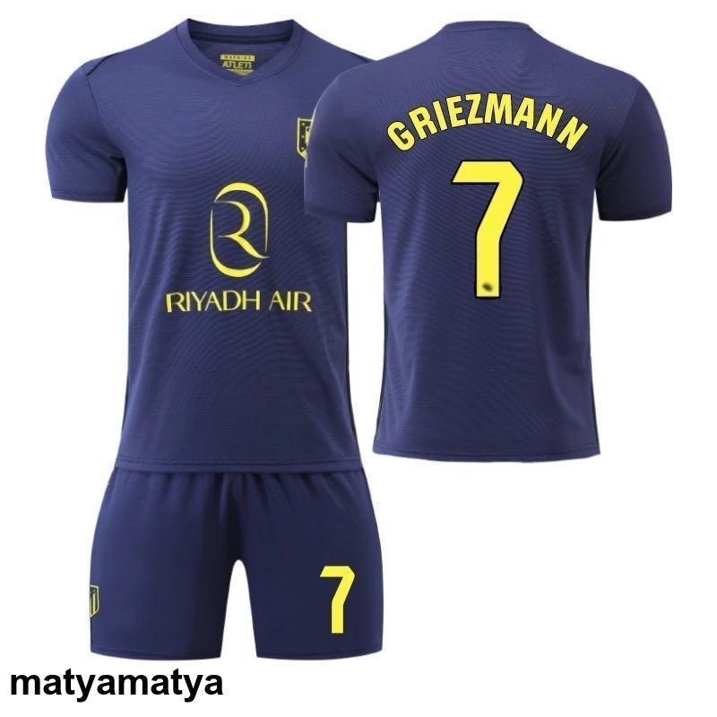 2526 シーズン アトレティコ・マドリード アウェイ紺色ユニフォーム 19