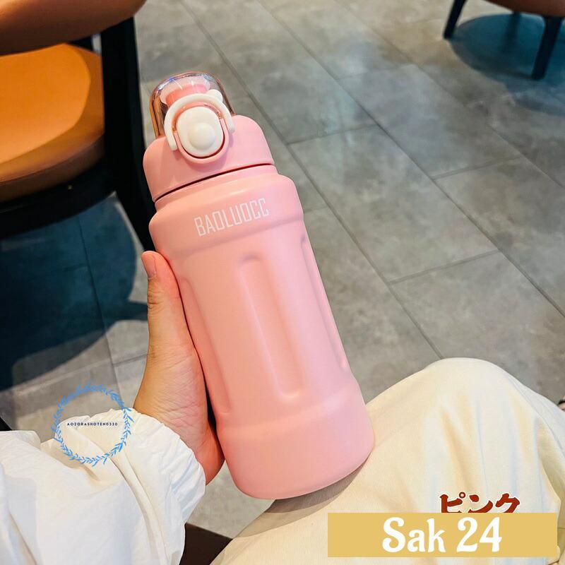 水筒 真空 断熱 800ml ステンレスボトル ストロー/直飲み 魔法瓶 保冷