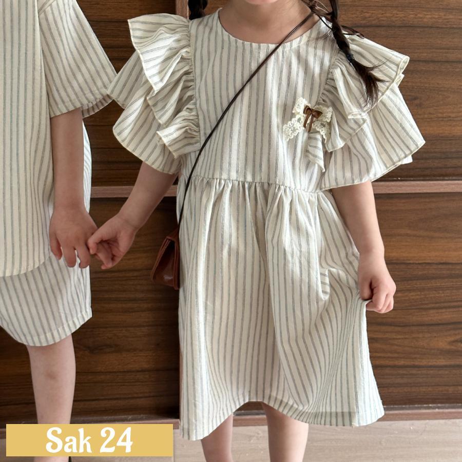 兄妹 お揃いコーデ ワンピース 子供服 ベビー服 上下セット ドレス