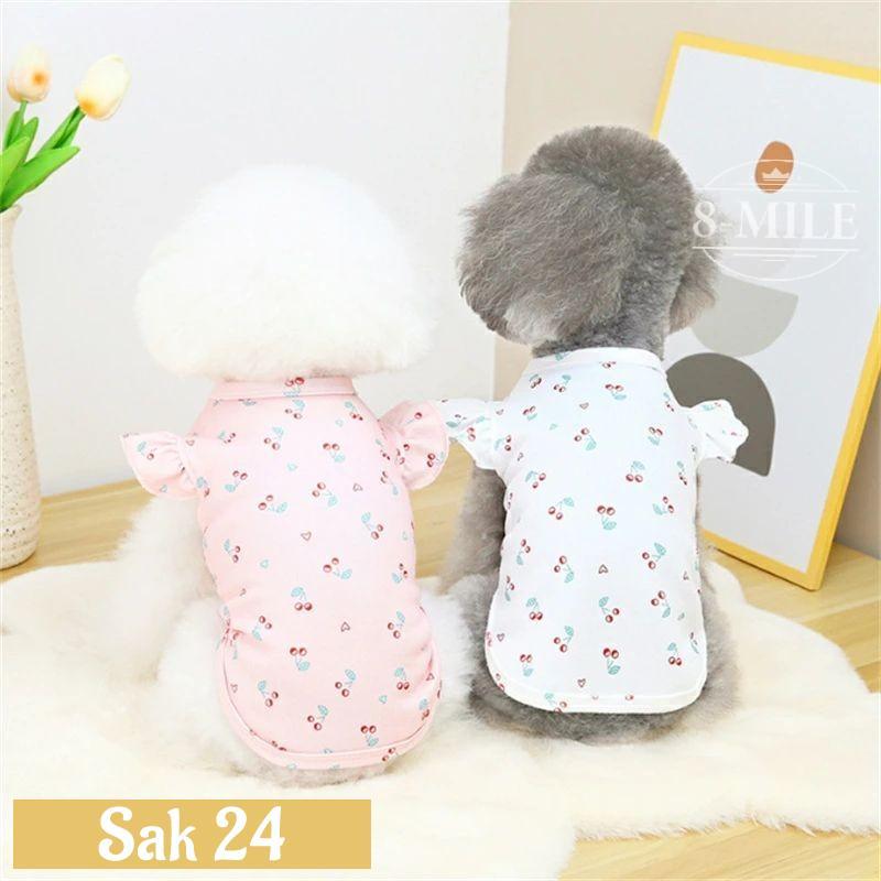 犬服 背中開き ベスト タンクトップ 可愛い 着せやすい 薄手 お洒落