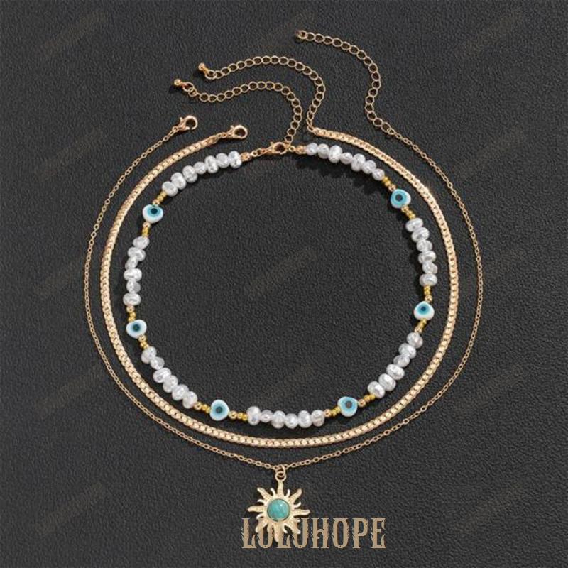 ターコイズ ネックレス 3点セット : SHOP SaK24 Yahoo!店 - 通販