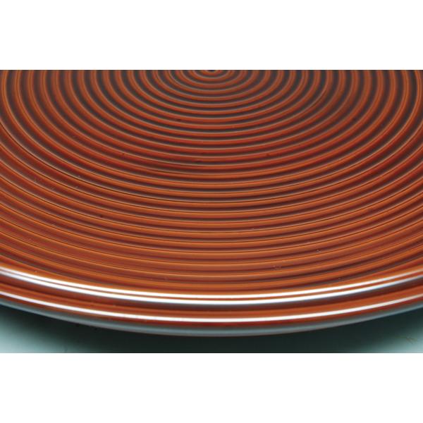 茶道具 盆 乱盆 溜塗 本漆手塗 木製 一尺一六寸 化粧箱 : 新古茶道具