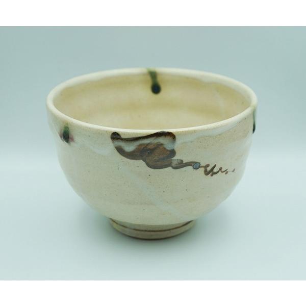 茶道具 茶碗 茶碗4個セット 赤絵 弥七田織部 美濃唐津 粉引 化粧