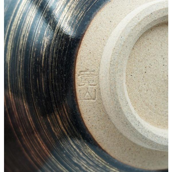 茶道具 数茶碗 天目数茶碗 金刷毛目 五客組 加藤寛山 化粧箱 : 新古