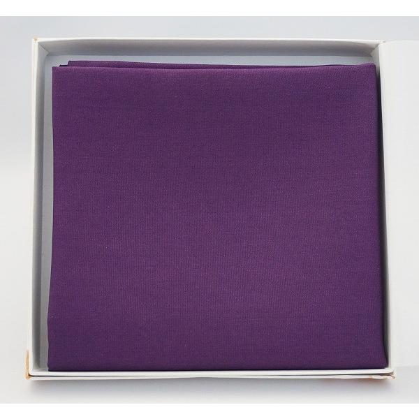 17 北村徳齋 塩瀬帛紗 茶道用帛紗 真紫 17 北村徳齋 塩瀬帛紗 茶道用