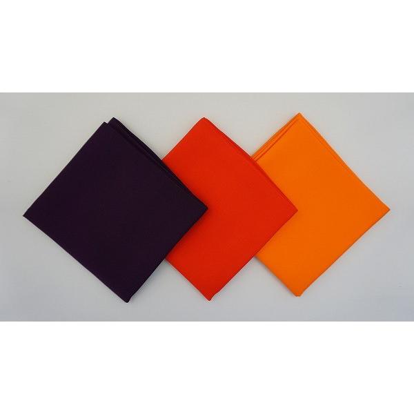 茶道具 帛紗 無地帛紗 正絹 赤 朱 紫 平安翔苑 化粧箱 : 新古