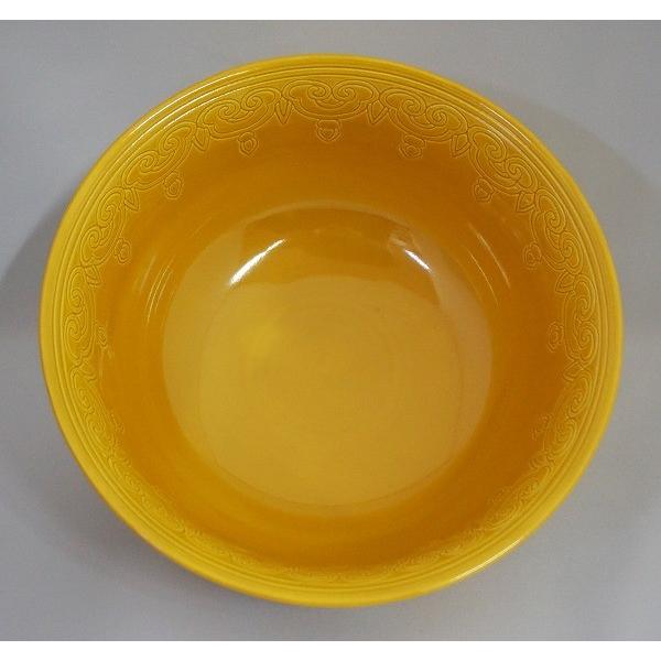 茶道具 菓子器 菓子鉢 古代黄交趾 花丸紋 伊藤南山 桐箱 : 新古