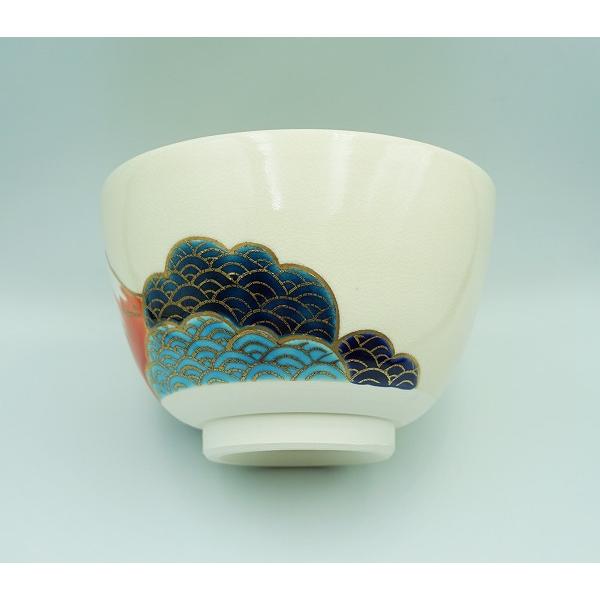 茶碗、赤富士、粉引、寺尾陶象作、くた24番 茶碗、赤富士、粉引、寺尾陶象作、くた24番 - メルカリ