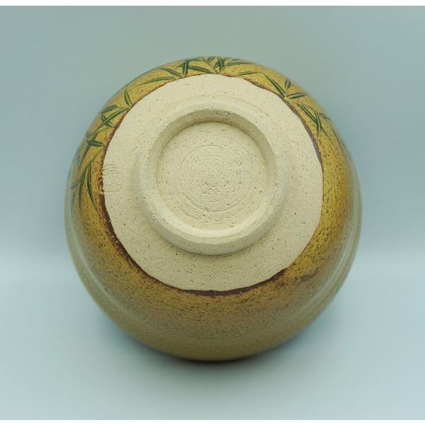 茶道具 茶碗 茶碗 伊羅保 芦に雁 八木海峰 化粧箱 : 新古茶道具