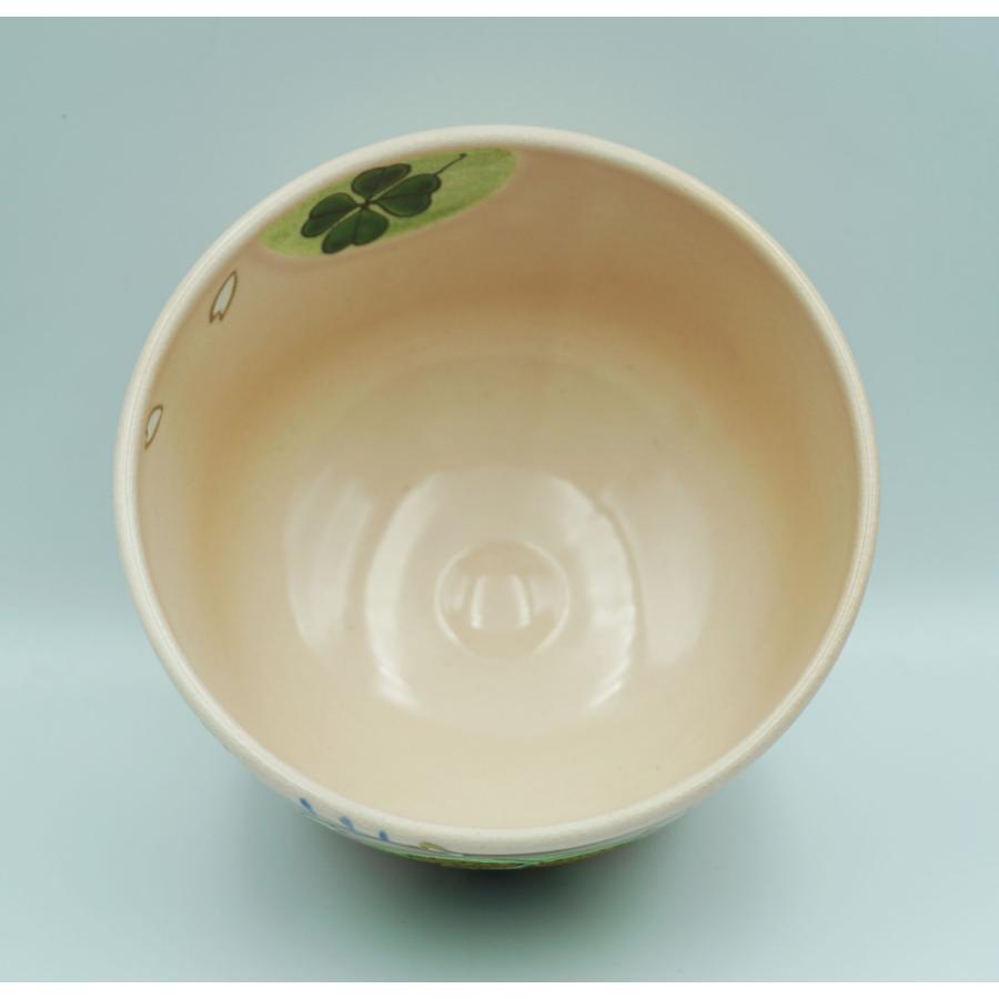 茶道具　唐草茶碗 無し〇【茶器/茶道具 抹茶茶碗】 秋草 小倉寅介作 – 今屋静香園