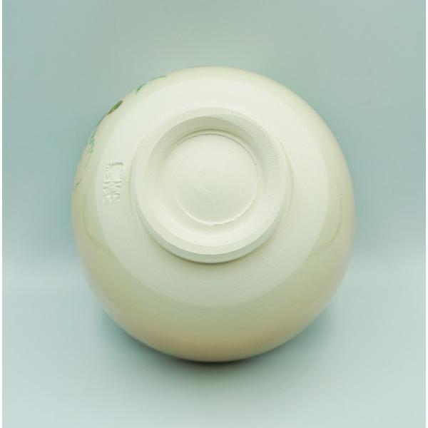 加藤起楽　色絵茶碗　風船かずら 色絵 風船かずら茶碗 (紙箱)加藤起楽 - 茶道具販売 栗林園
