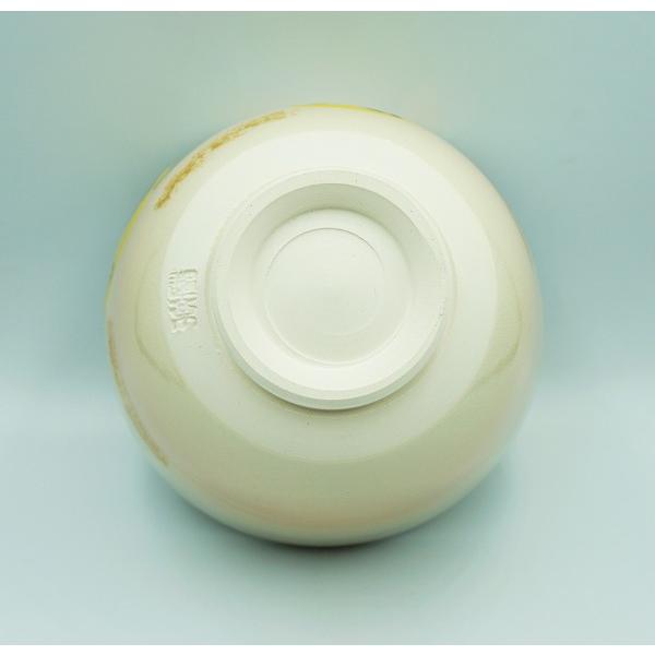 茶道具 茶碗 茶碗 色絵 お月見うさぎ 加藤起楽 化粧箱 : 新古