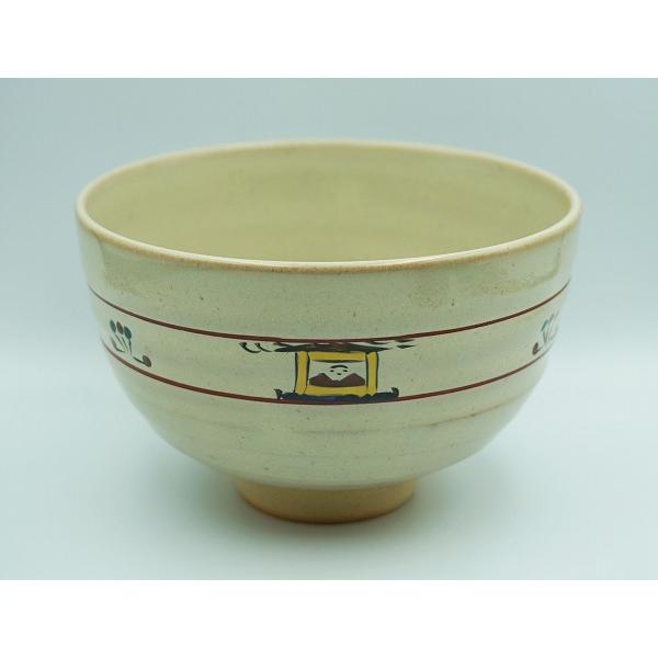 茶道具　茶碗　茶碗　奈良絵　大塩恵旦　化粧箱