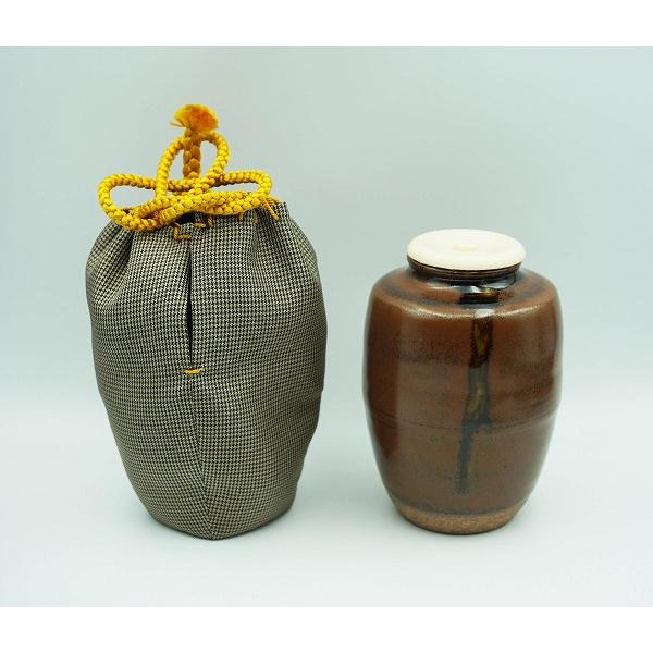 茶道具 茶入 肩衝茶入 瀬戸釉 仲川竜次 桐箱 : 新古茶道具 さかい