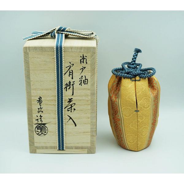 茶入れ■祖母懐茶入れ 飴釉 時代物 桐箱付 古いお茶道具 古美術 時代物 骨董■ 2026年最新】古瀬戸 茶入の商品一覧 - Yahoo!オークション 茶入れ祖母懐茶