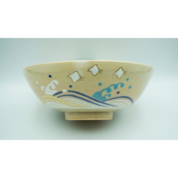 b338【新品・未使用】平茶碗 波に千鳥 小倉 寅介 紙箱 茶道具 b338【新品・未使用】平茶碗 波に千鳥 小倉 寅介 紙箱 茶道具