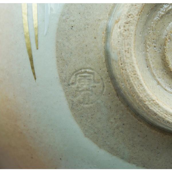 b338【新品・未使用】平茶碗 波に千鳥 小倉 寅介 紙箱 茶道具 茶道具 茶碗 平茶碗 御本手 波に千鳥 小倉寅介 化粧箱 : 新古