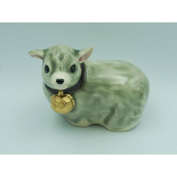 茶道具 香合 香合 仔牛 今岡三四郎 桐箱 : 新古茶道具 さかい ヤフー店