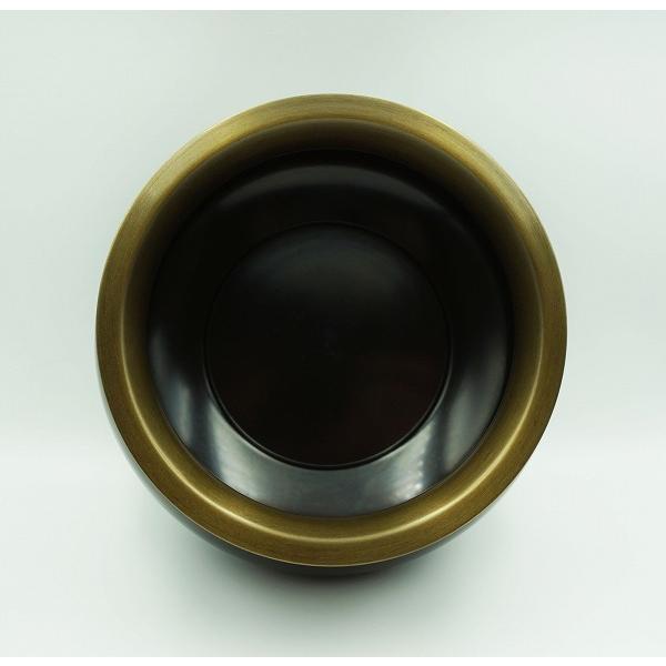 茶道具 建水 建水 唐銅 エフゴ 金谷浄雲 桐箱 : 新古茶道具 さかい