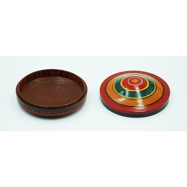 茶道具 香合 香合 唐人笠 独楽塗 紙箱 : 新古茶道具 さかい ヤフー店