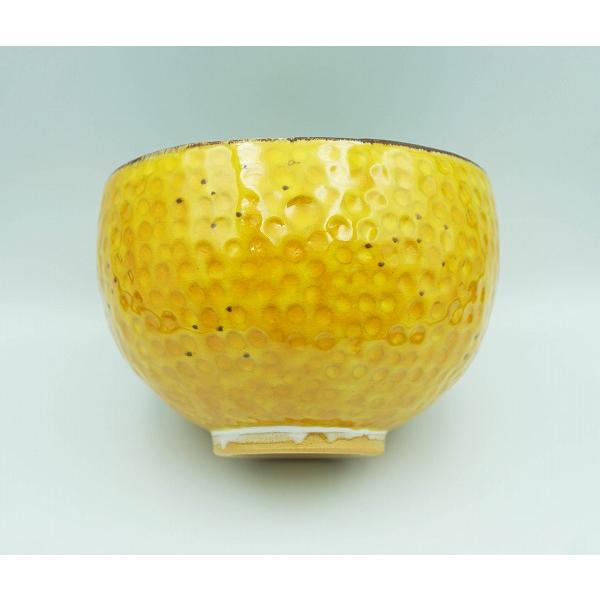 茶道具 秋草 かくれ文字 仁清 水出宋絢 秋茶碗 共箱 茶道具 抹茶茶碗