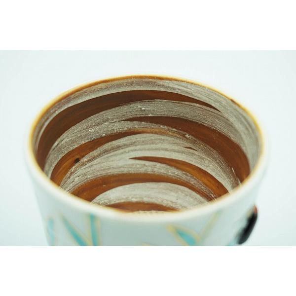 茶道具 蓋置 蓋置 色絵 芦の図 高野昭阿弥 木箱 : 新古茶道具 さかい 