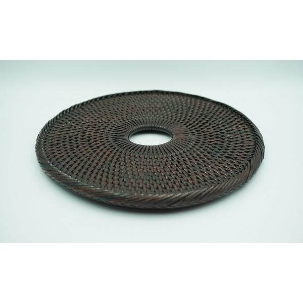 茶道具　釜敷　籐編み釜敷　船橋重郎作　桐共箱　紙箱　S236KS 茶道具 釜敷 藤釜敷 各種 船橋重郎 桐箱 : 新古茶道具 さかい ヤフー店