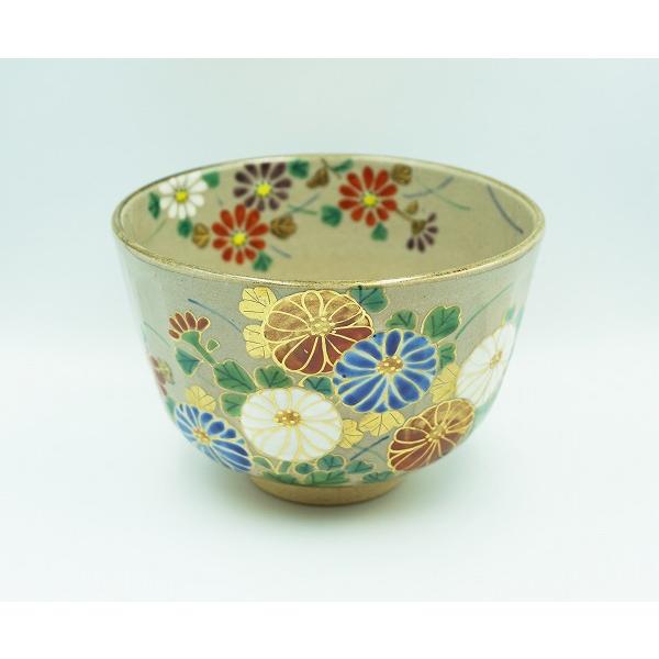 茶道具 茶碗 茶碗 乾山 菊 南口閑粋 桐箱 : 新古茶道具 さかい ヤフー