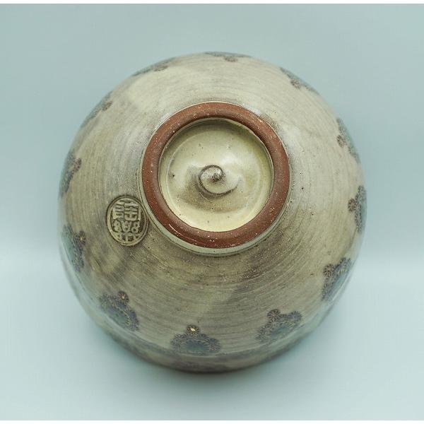 茶道具 茶碗 茶碗 紫彩華紋 森里陶楽 桐箱 : 新古茶道具 さかい ヤフー