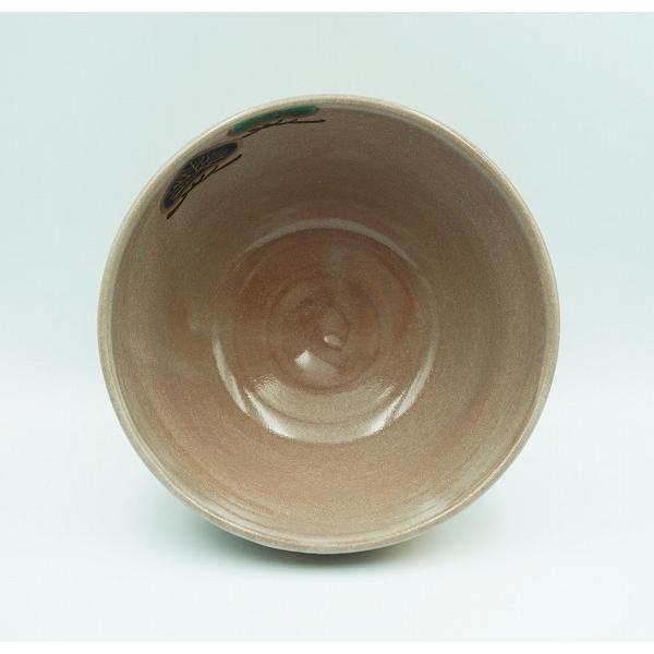茶道具 茶碗 茶碗 色絵 松 東山深山 桐箱 : 新古茶道具 さかい