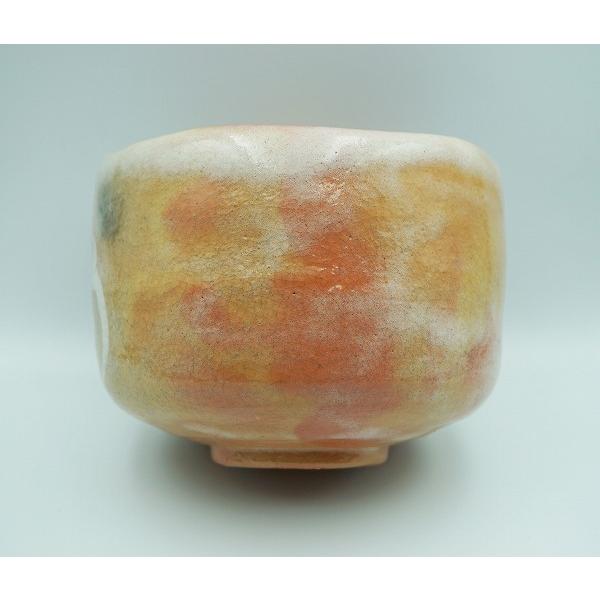 茶道具　赤楽茶碗　在銘　時代箱付　N　6504 茶道具 赤楽茶碗 在銘 時代箱付 N 6504 茶道具 赤楽茶碗 在