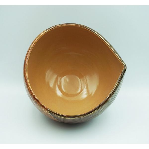 茶道具 茶碗 茶碗 栗 中村良二 桐箱 : 新古茶道具 さかい ヤフー