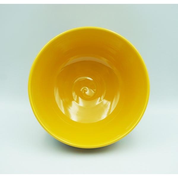 茶道具　茶碗　茶碗　黄交趾　唐草図　高野昭阿弥　桐箱_5