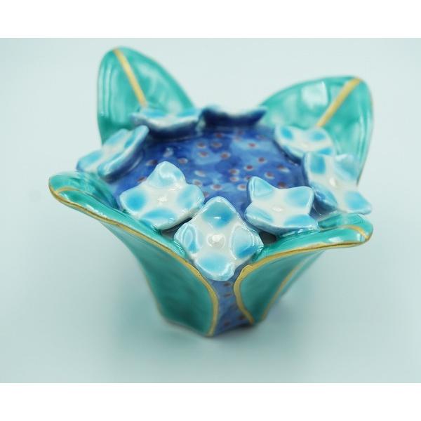 亀井味楽高取さざえ蓋置茶道具