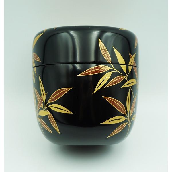 茶道具 棗 中棗 笹蒔絵 利休好写 宮田宗景 桐箱 : 新古茶道具 茶道具 棗 中棗 笹蒔絵 利休好写 宮田宗景 桐箱 : 新古茶道具