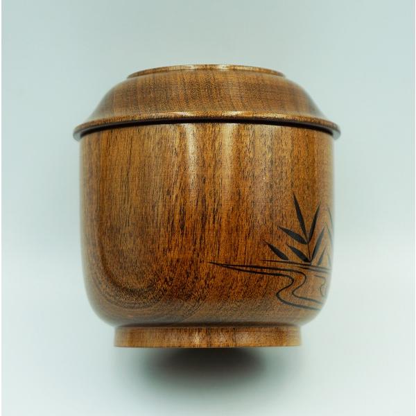 茶道具 棗 苫屋棗 淡々斎好写 小林雄峰 桐箱 : 新古茶道具