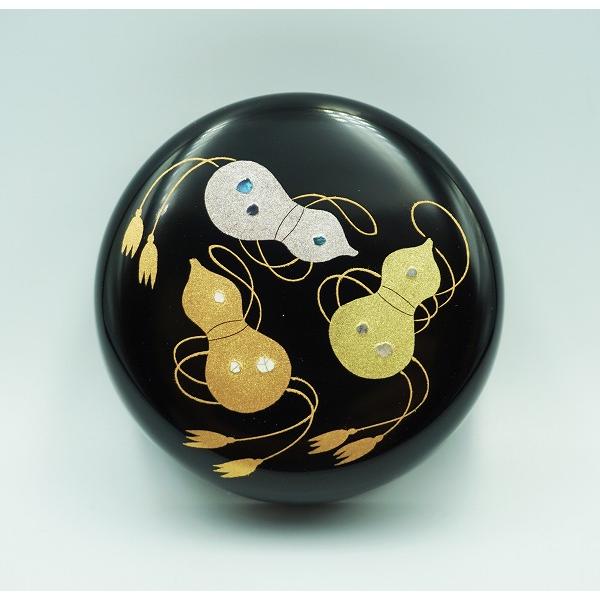 茶道具 棗 中棗 六瓢蒔絵 黒川和禅 桐箱 : 新古茶道具 さかい