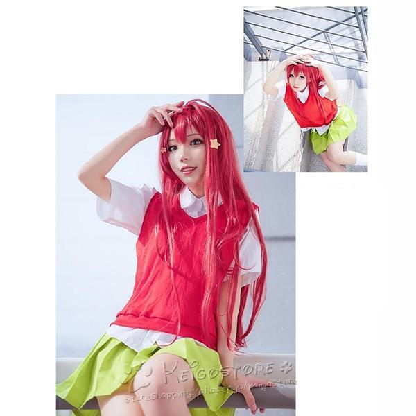 正規販売 送料無料◆五等分の花嫁 風 中野五月 制服 コスプレ 衣装 ウィッグ 靴 cosplay コスチューム イベント アニメ ハロウィン仮装 変装