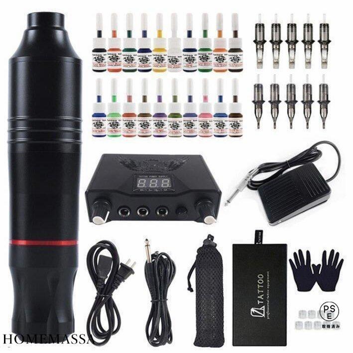 ペン型タトゥーマシンタトゥーセットプロのカートリッジタトゥー