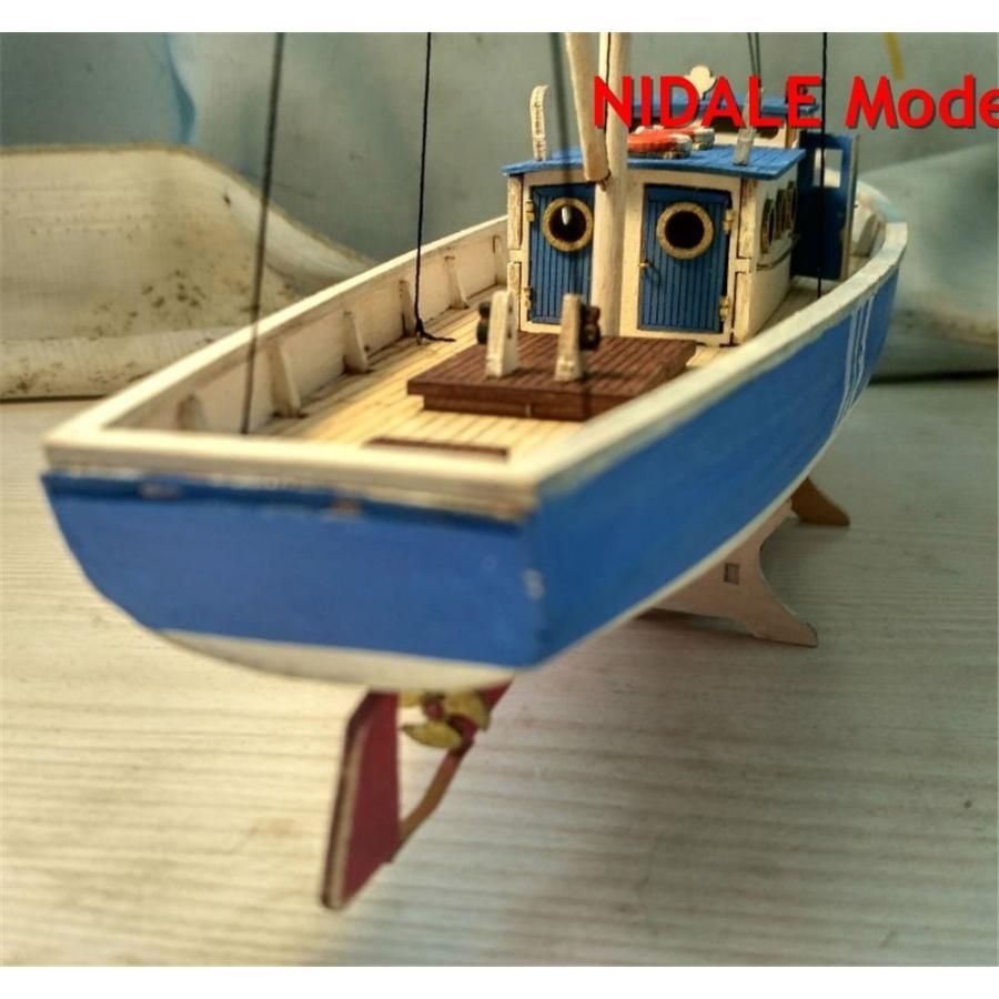 模型 船 1/66 モデルキット 釣り船 ホビー シップ 240×220×72mm NAXOX