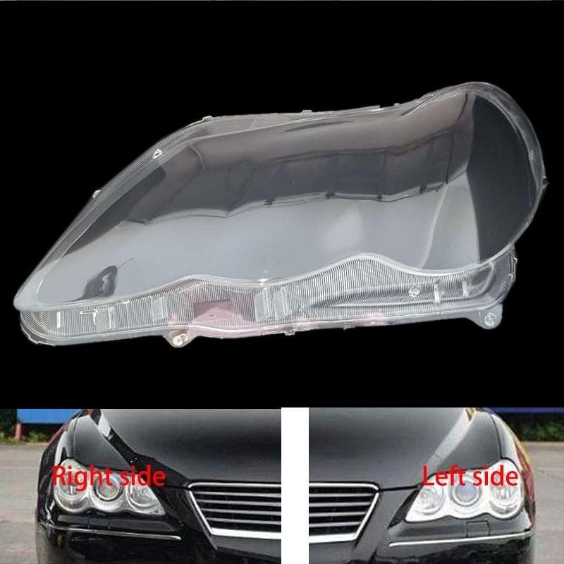 91％以上節約車 フロントヘッドライトカバー ガラスシェードシェルランプ 透明ボンネット保護カバー トヨタ マークレイズ 05-09