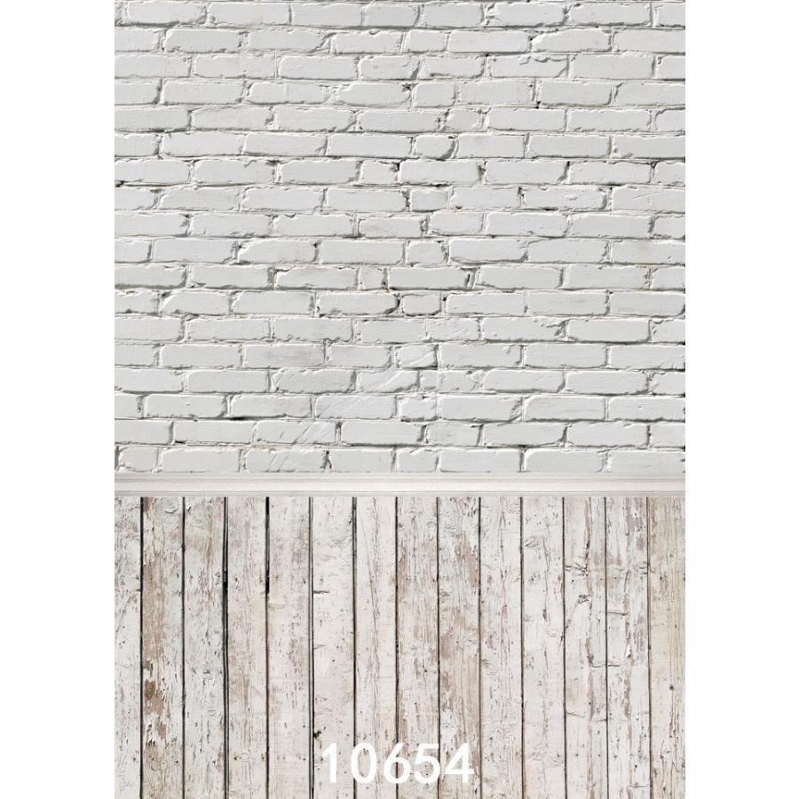 背景布 バックペーパー 白いレンガの壁 写真スタジオ 木の床の背景 80cmx125cm Un M サカストア 通販 Yahoo ショッピング