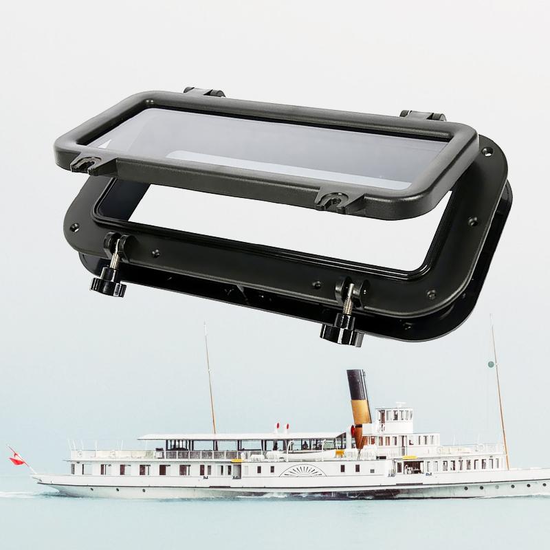 ボート機材 備品 窓開口部 ポートライト ハッチ abs 4ミリメートル 強化ガラス rv ヨット キャンピングカーなど uv ボート