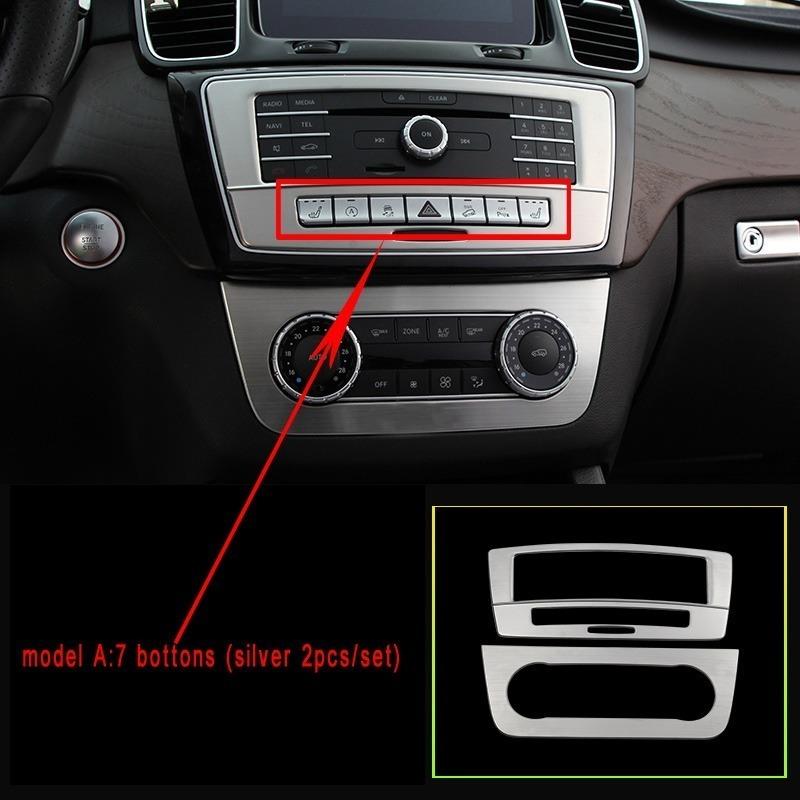 インテリアパネル メルセデスベンツ Gle W166 Gleクーペ C292 Gls X166 Amg用 カーボン調 エアコン オーディオ スイッチパネルカバー Un M サカストア 通販 Yahoo ショッピング