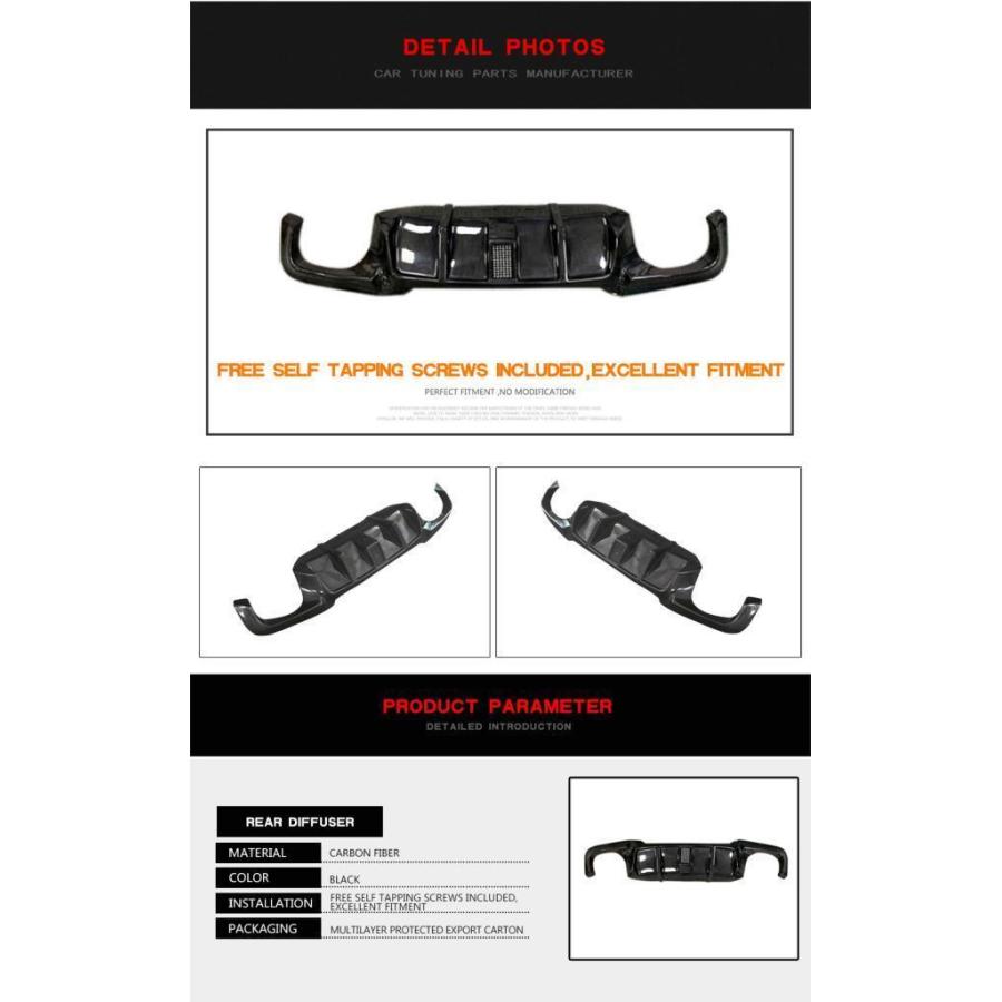 リアバンパー カーボンファイバー LED BＭＷ 5シリーズ F10 Mスポーツ
