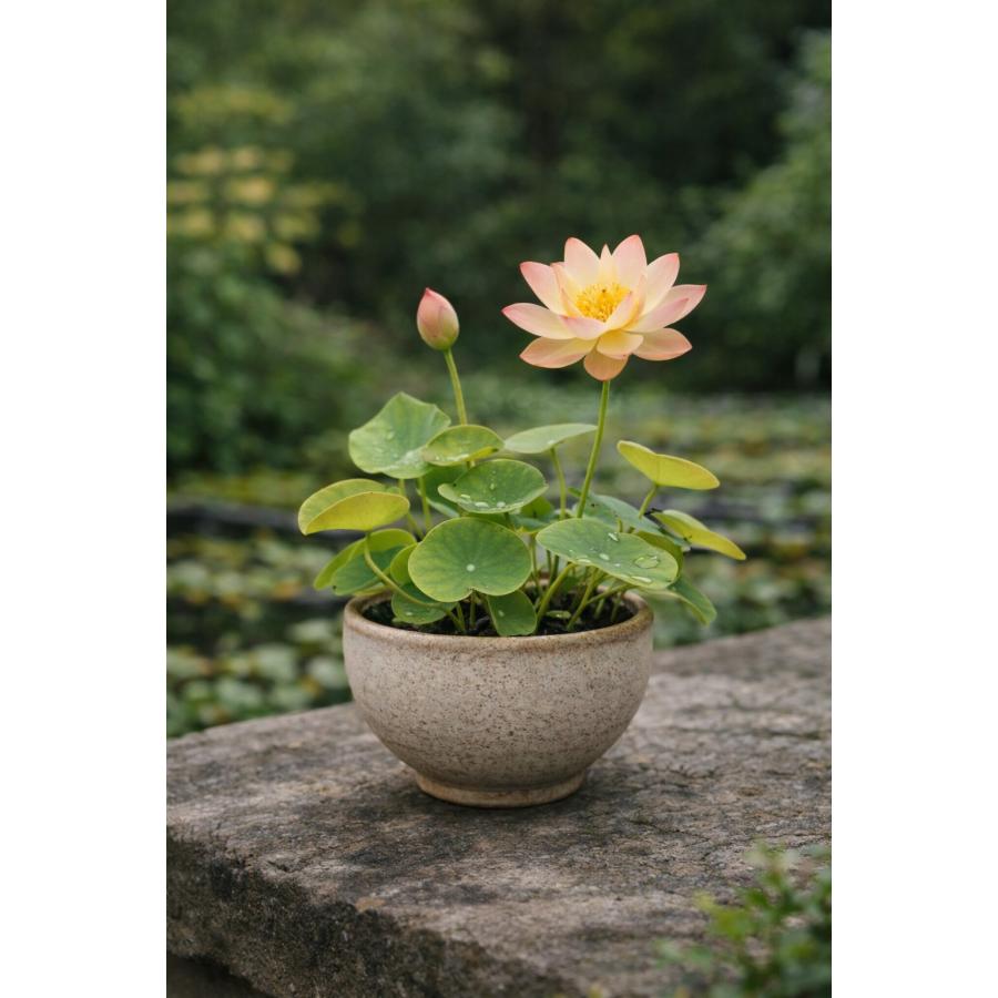 ハスの種 10粒 発芽加工済み 蓮の種 ミニハス 茶碗蓮 水生植物