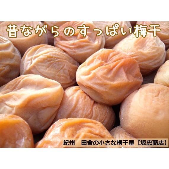 「お試し」「送料込み」　昔ながらの梅干お試しセット（各130g）　完熟南高梅 食品添加物不使用 紀州梅干 和歌山 みなべ町 坂忠商店 |  | 02